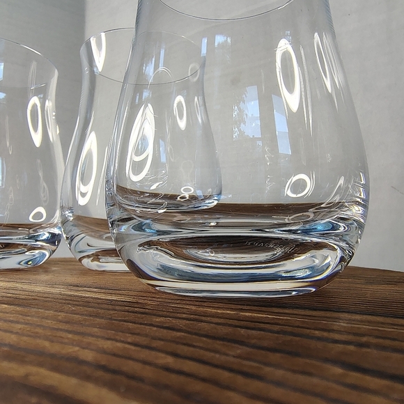 Ravenscroft Crystal Scotch Tumbler 4 Pc Distiller Collection Pure Clean Crystal - Picture 9 of 16